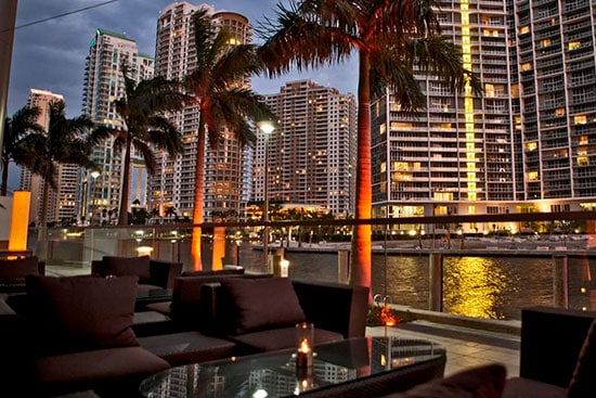 where to dock and dine in Miami