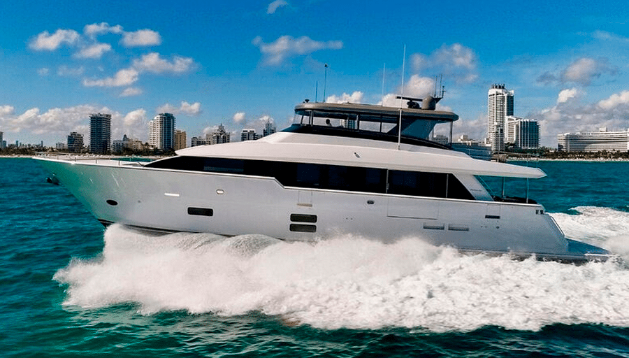 Hatteras 28m motor yacht SnowGhost has been sold
