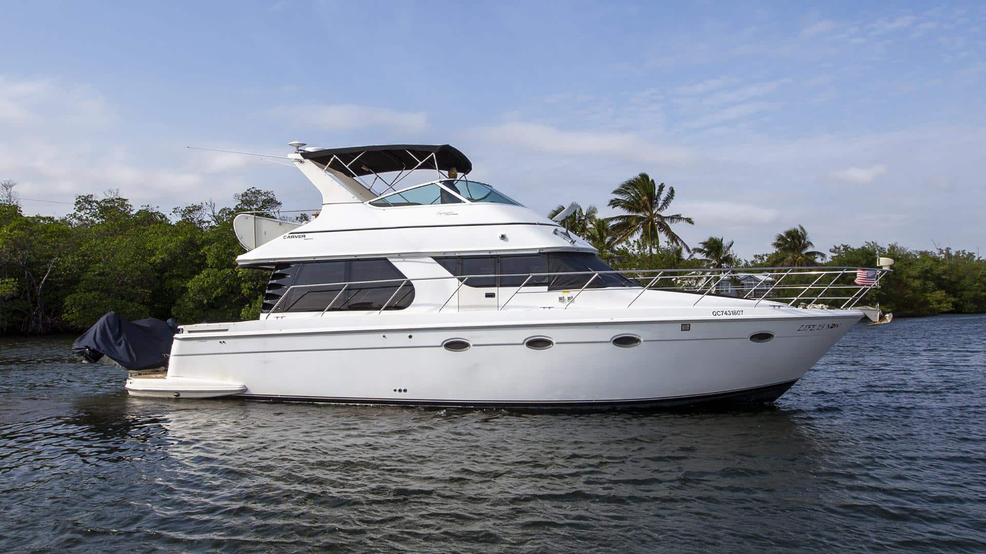 45 foot carver yacht