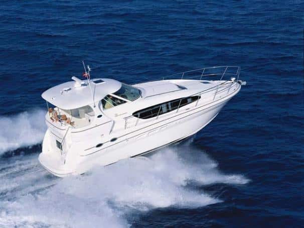 sea ray 40 ft motor yacht