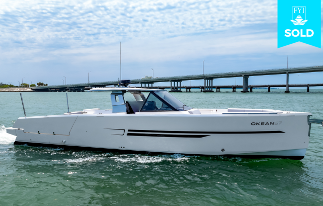 FYI Yachts Announces the Sale of the New OKEAN 57’