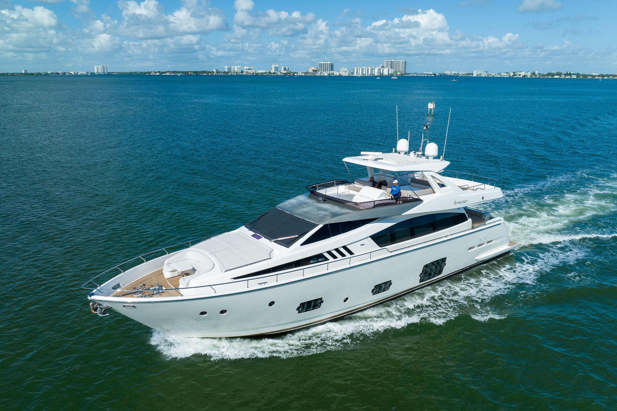 ferretti yachts for sale florida