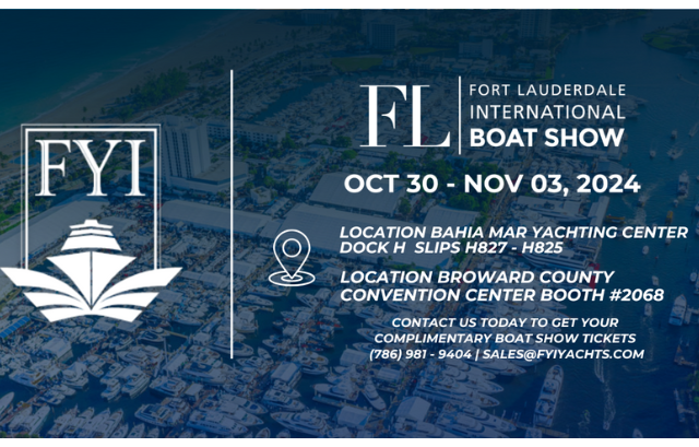 Join FYI Yachts at FLIBS: Discover Our Unique Offerings!